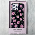 Velvet Caviar Case for iPhone 16 Pro Max - Black Roses
