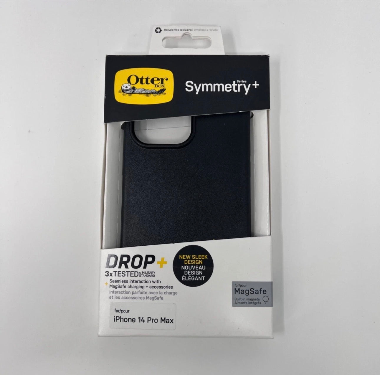 OtterBox Symmetry+ Series iPhone 14 Pro Max Case - Black