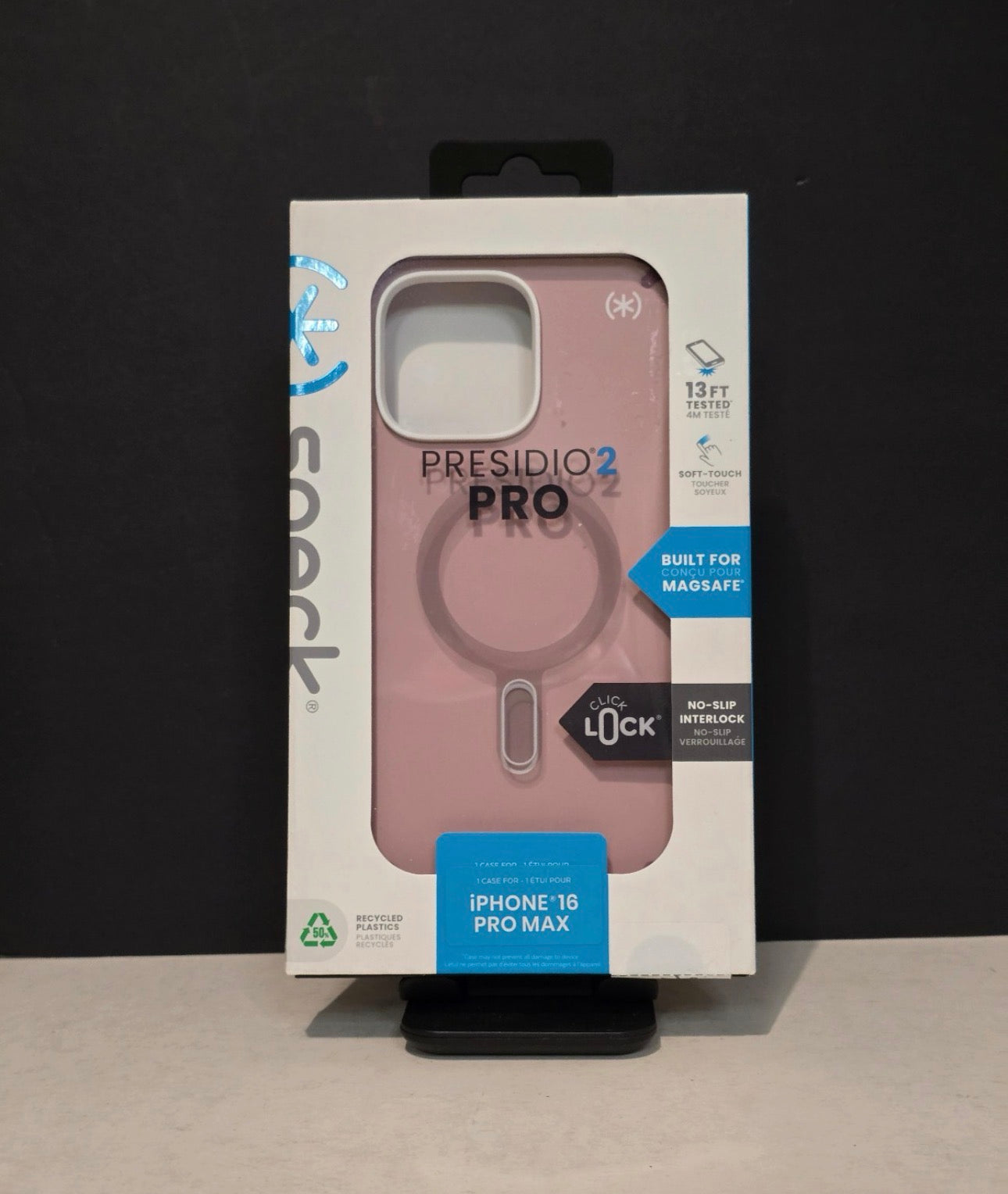 Speck Presidio2 Pro Case for iPhone 16 Pro Max - Pink
